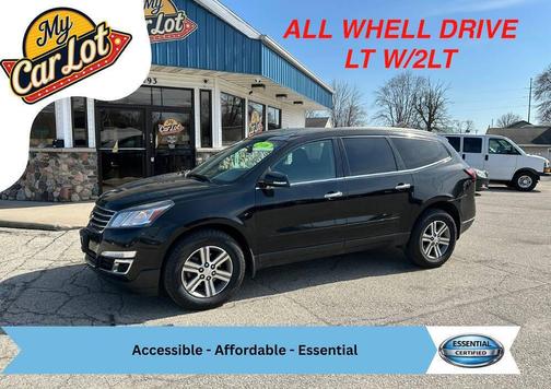 Mosaic Black Metallic 2016 Chevrolet Traverse 2LT
