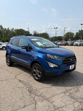 Lightning Blue 2018 Ford EcoSport SES