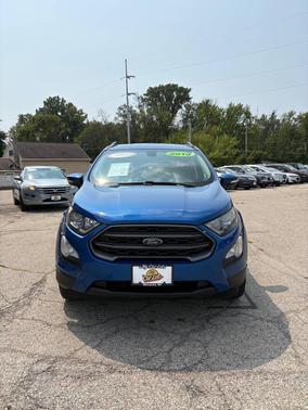 Lightning Blue 2018 Ford EcoSport SES