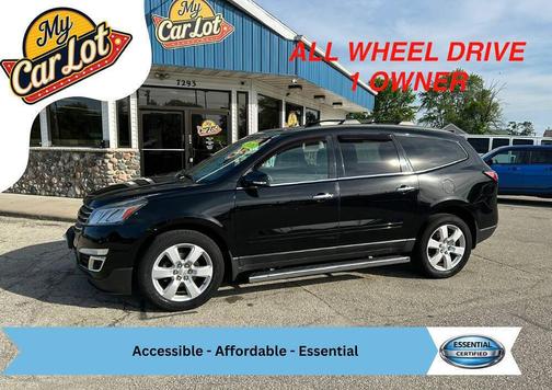 Mosaic Black Metallic 2016 Chevrolet Traverse 1LT