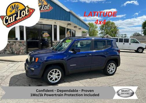 Jetset Blue Clear Coat 2020 Jeep Renegade Latitude