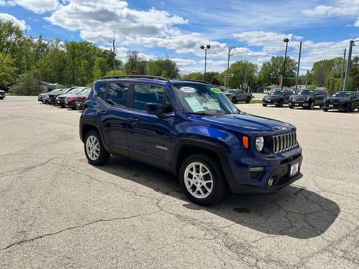 Jetset Blue Clear Coat 2020 Jeep Renegade Latitude