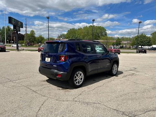 Jetset Blue Clear Coat 2020 Jeep Renegade Latitude