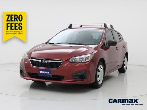 Red 2019 Subaru Impreza