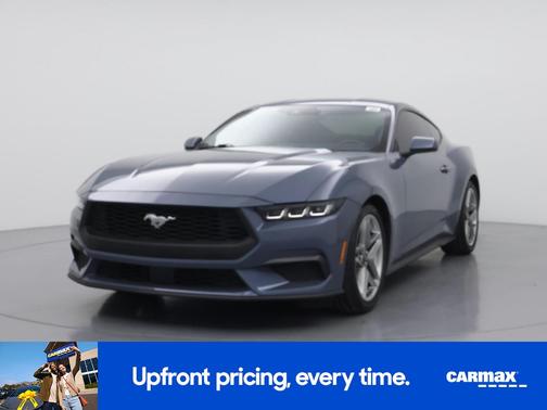 Blue 2024 Ford Mustang Ecoboost Premium