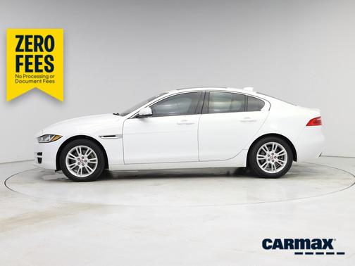 White 2018 Jaguar XE Premium