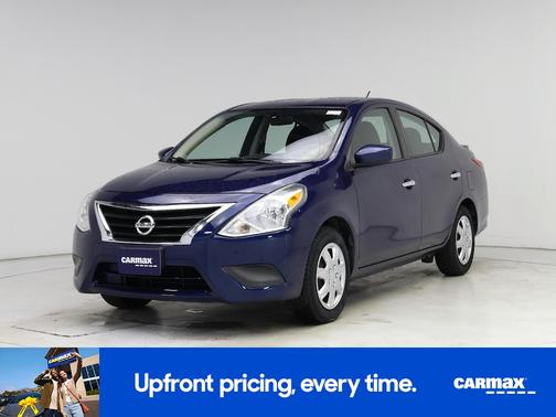 Blue 2018 Nissan Versa SV