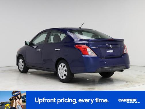 Blue 2018 Nissan Versa SV