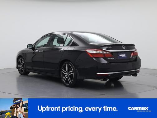 Black 2017 Honda Accord Sport