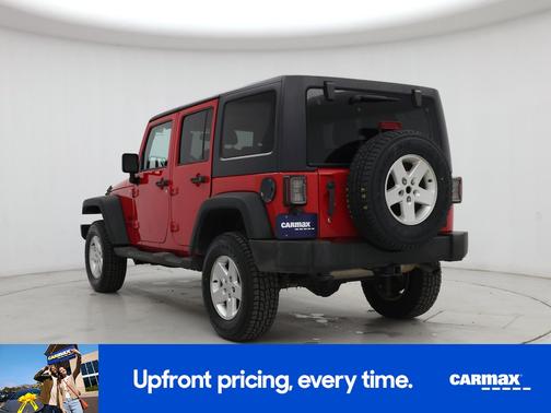 Red 2015 Jeep Wrangler Unlimited Sport