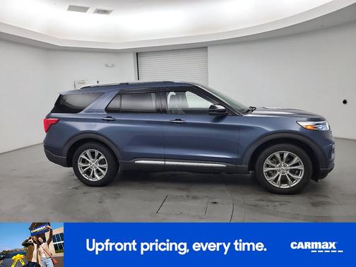 Blue 2020 Ford Explorer Limited