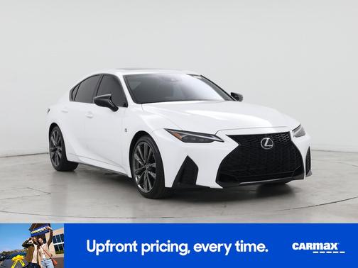 White 2025 Lexus IS 350 F-Sport