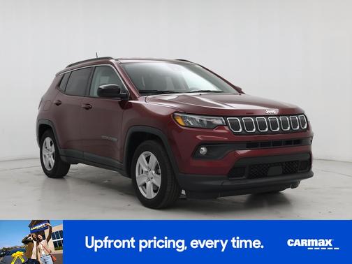 Red 2022 Jeep Compass Latitude