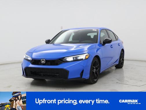 Blue 2025 Honda Civic Sport