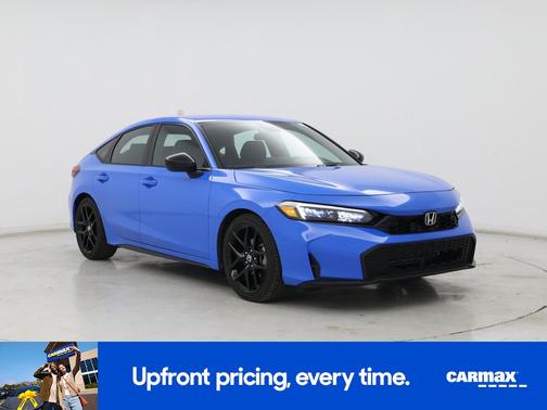 Blue 2025 Honda Civic Sport