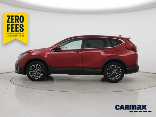Red 2021 Honda CR-V EX