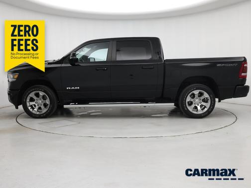 Black 2023 RAM 1500 Bighorn