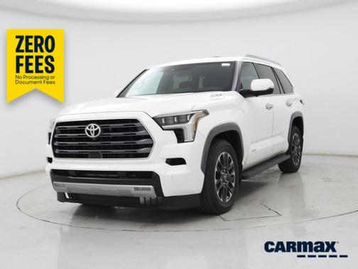 White 2025 Toyota Sequoia Limited