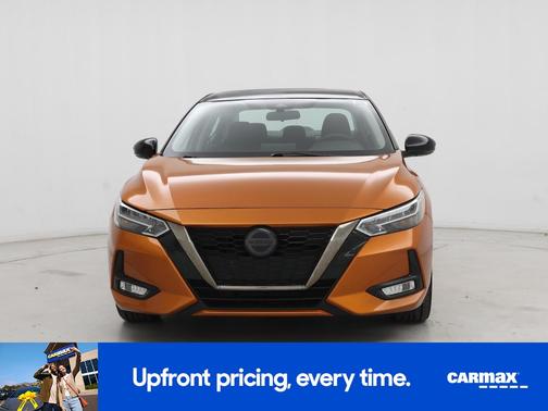 Orange 2021 Nissan Sentra SR