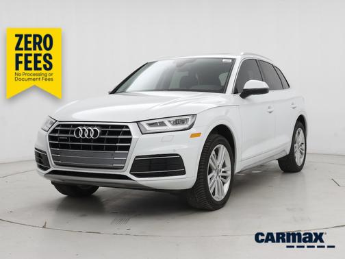White 2019 Audi Q5 Premium Plus