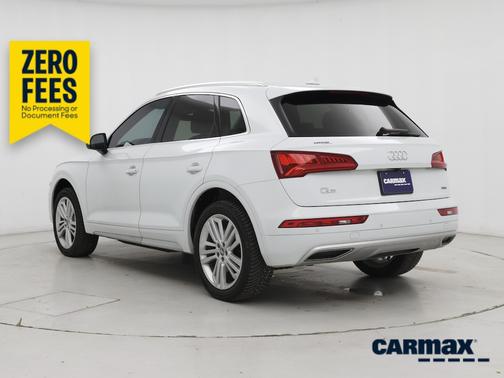 White 2019 Audi Q5 Premium Plus