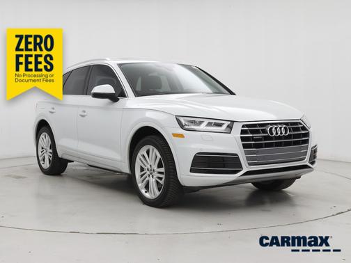 White 2019 Audi Q5 Premium Plus