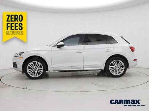 White 2019 Audi Q5 Premium Plus