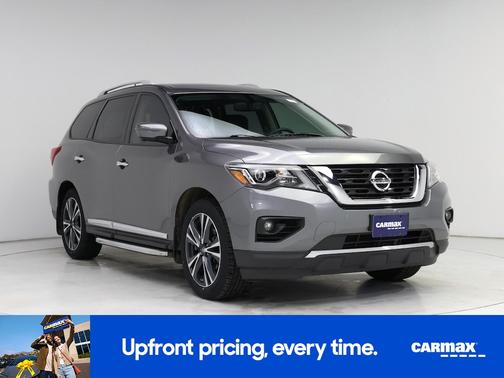 Gray 2018 Nissan Pathfinder Platinum