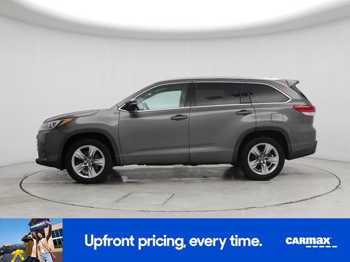 Gray 2017 Toyota Highlander Limited