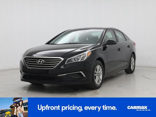 Black 2016 Hyundai SONATA SE