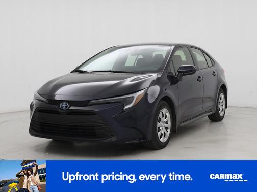 Blue 2025 Toyota Corolla Hybrid LE