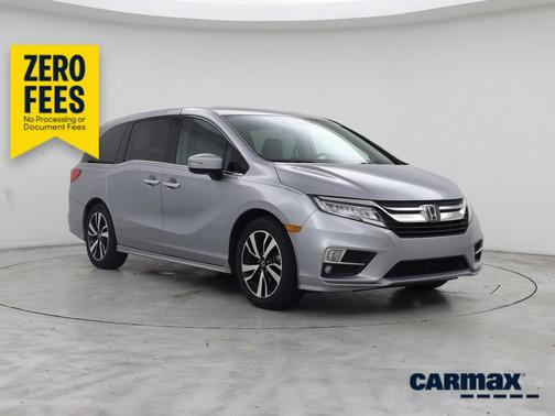 Gray 2018 Honda Odyssey Elite