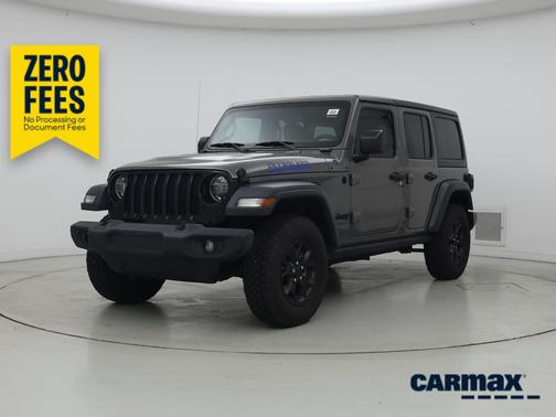 Gray 2020 Jeep Wrangler Unlimited Willys