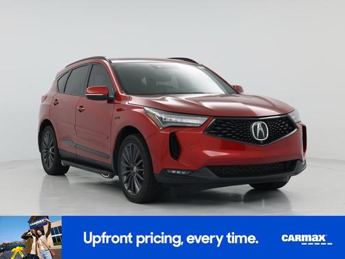 Red 2023 Acura RDX SH-AWD A-Spec Advance