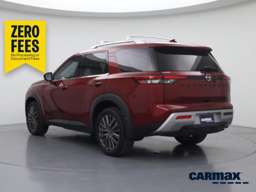 Red 2024 Nissan Pathfinder SL
