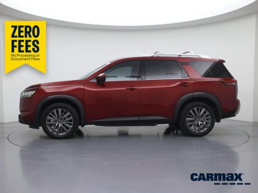 Red 2024 Nissan Pathfinder SL