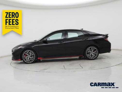 Black 2023 Hyundai ELANTRA N