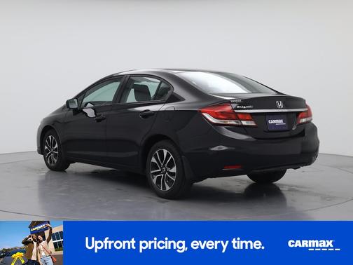 Black 2015 Honda Civic EX