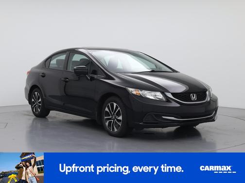 Black 2015 Honda Civic EX