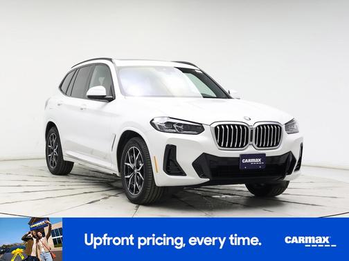 White 2022 BMW X3 XDrive30i