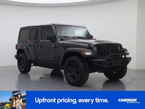 Gray 2021 Jeep Wrangler Unlimited Willys