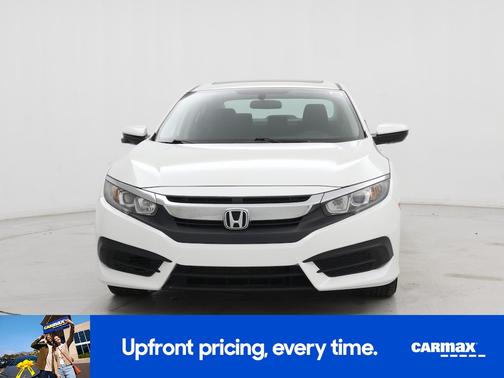 White 2017 Honda Civic EX