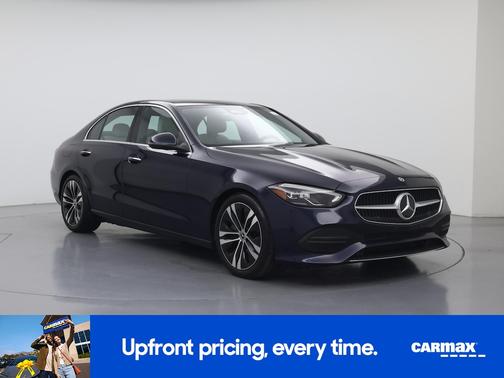 Blue 2022 Mercedes-Benz C-Class