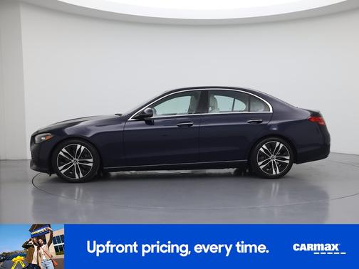 Blue 2022 Mercedes-Benz C-Class
