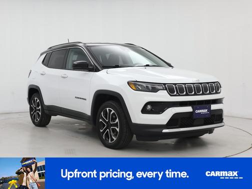 White 2022 Jeep Compass Limited