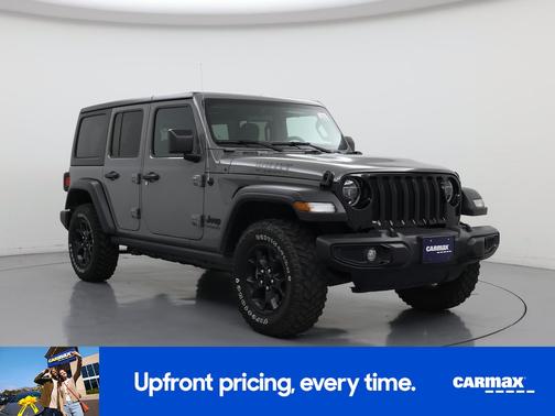 Gray 2022 Jeep Wrangler Unlimited Willys