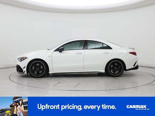White 2020 Mercedes-Benz AMG CLA 45