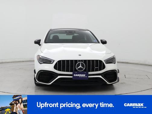 White 2020 Mercedes-Benz AMG CLA 45