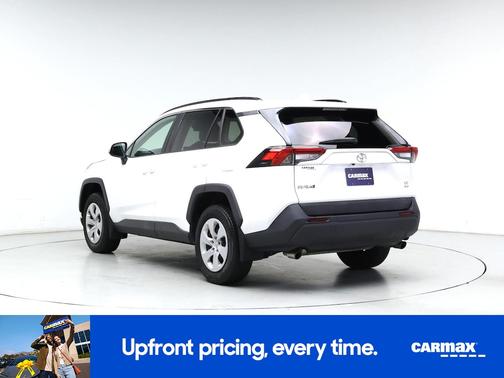 White 2021 Toyota RAV4 LE