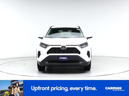 White 2021 Toyota RAV4 LE
